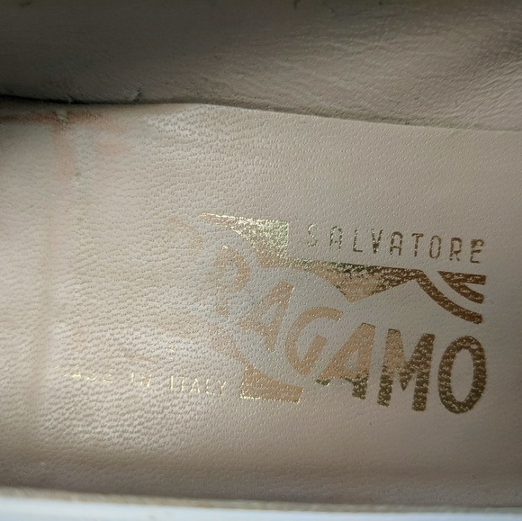 Vintage Ferragamo Heels Size 9.5 AAAA Extra Narrow - Picture 3 of 8